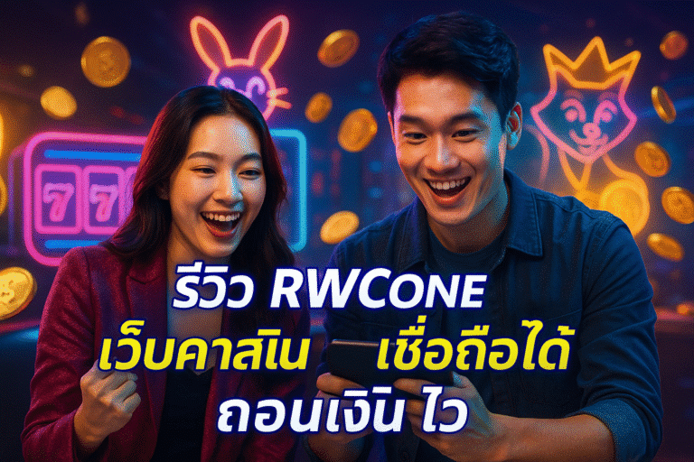 รีวิว RWCONE เว็บคาสิโน เชื่อถือได้ ถอนเงินไว