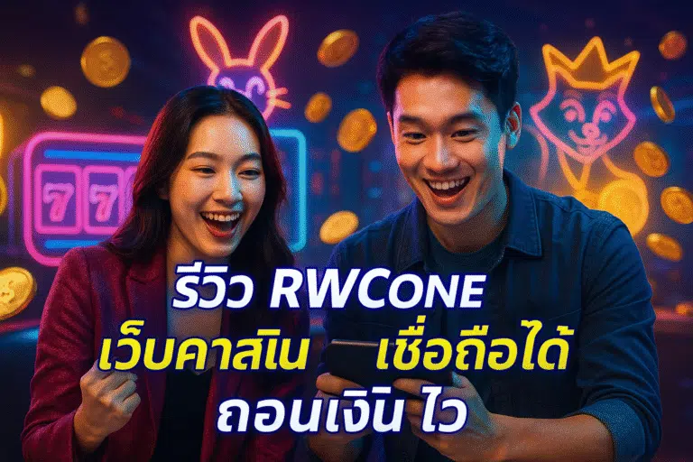 รีวิว RWCONE เว็บคาสิโน เชื่อถือได้ ถอนเงินไว