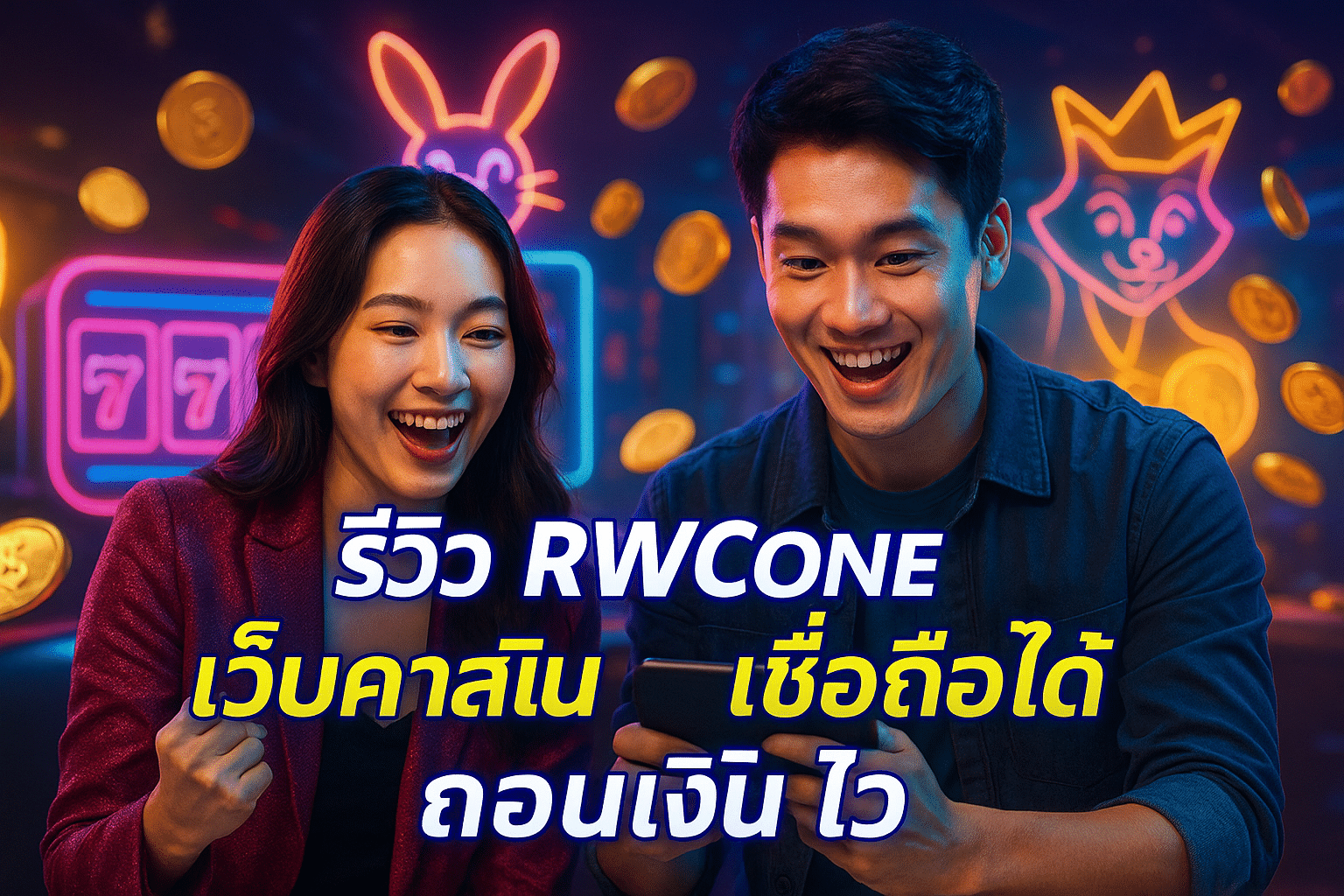 รีวิว RWCONE เว็บคาสิโน เชื่อถือได้ ถอนเงินไว